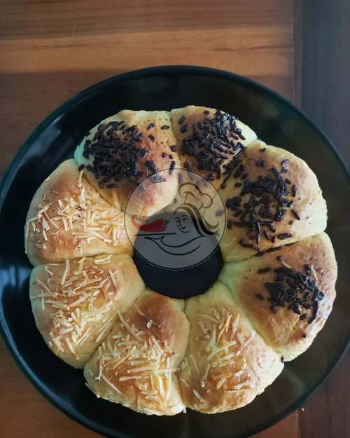 Resep Roti Manis Coklat Keju Tanpa Mixer 04