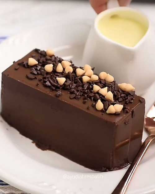 Resep Puding Brownies Coklat Spesial
