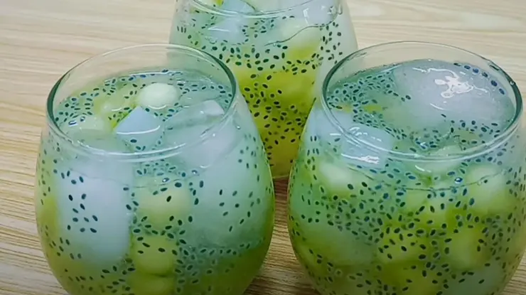 Resep Es Buah Sirup Marjan Melon Segar Dan Menyehatkan