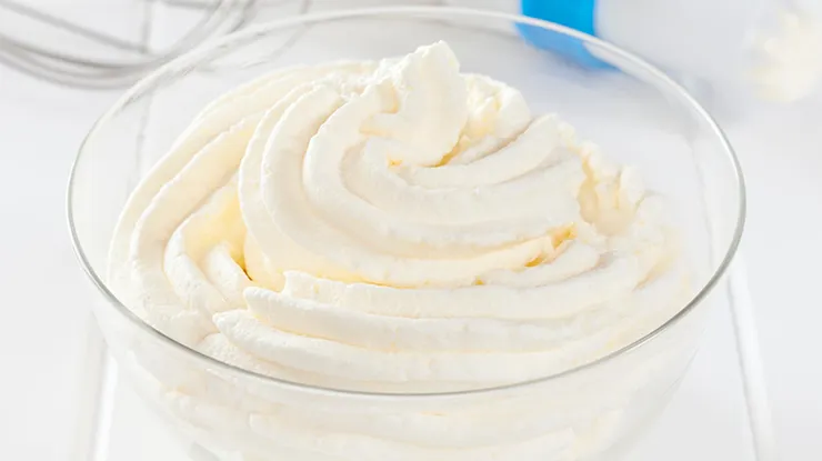 Flavored Whipped Cream