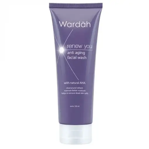 2. Renew You Anti Aging Facial Wash by Wardah, Paket Skincare Wardah Untuk Usia 30 Tahun Keatas