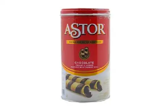 4. Astor Wafer Stick Double Chocolate 330 Gram