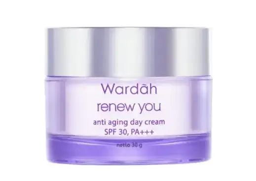 7. Wardah Renew You Anti Aging Day Cream, Paket Skincare Wardah Untuk Usia 30 Tahun Keatas