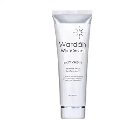 9. Wardah White Secret Night Cream
