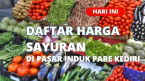 Daftar Harga Sayur di Pasar Induk Pare Kediri