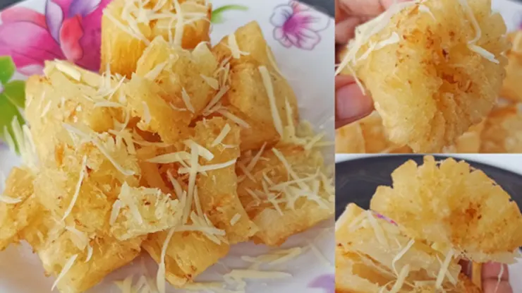 2. Resep Singkong Garlic Cheese